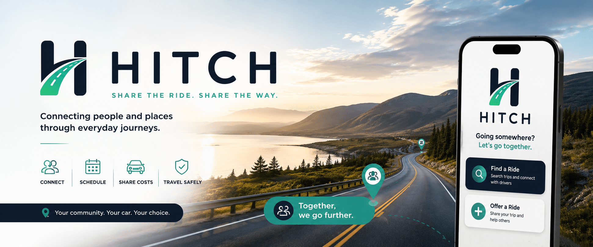 Hitch community travel banner